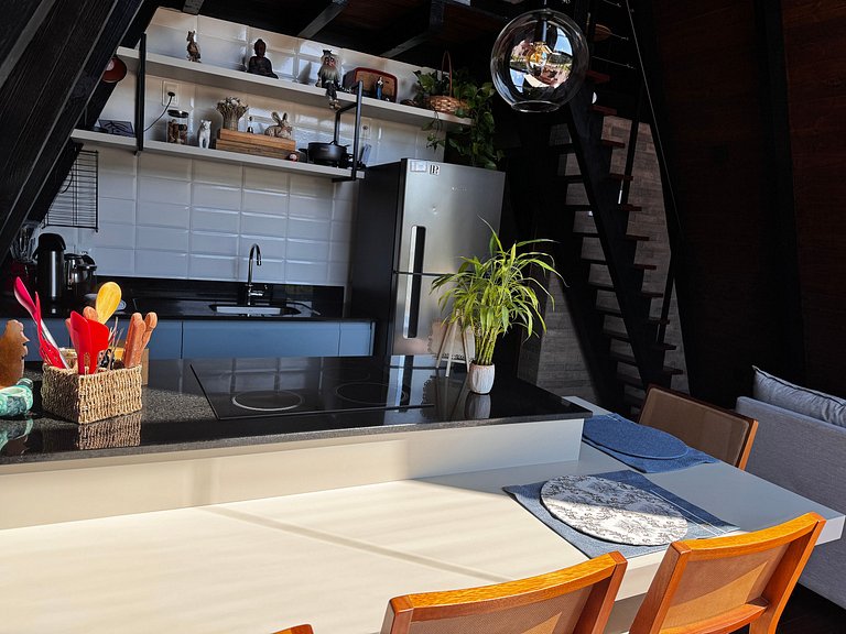 Chalé p/4 • Vista Incrível • Gde Floripa