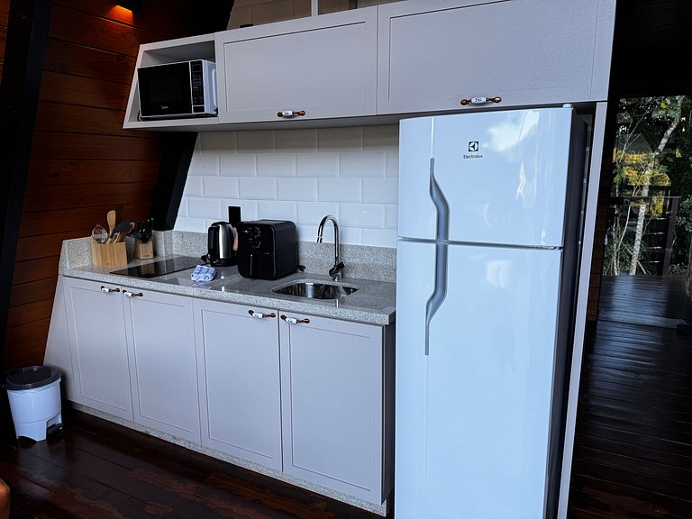 Chalé com hidro | Vista | Grande Florianópolis