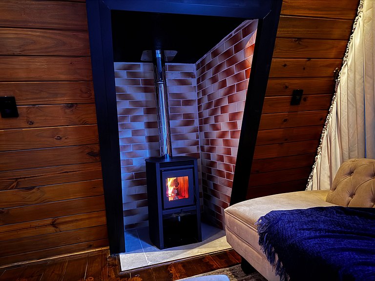 Refúgio romântico | Hidro | Lareira