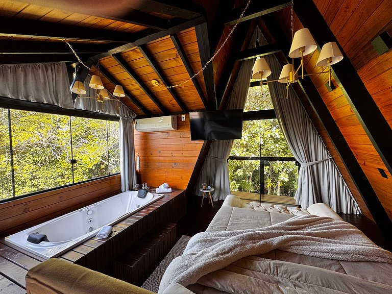 Chalé Bonna | Hidro, Vista & Pet Friendly