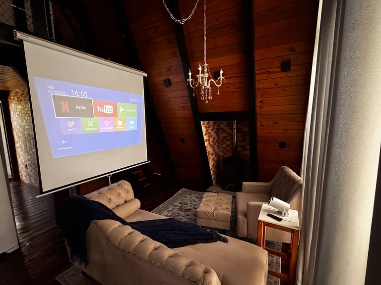 Refúgio romântico | Hidro | Lareira