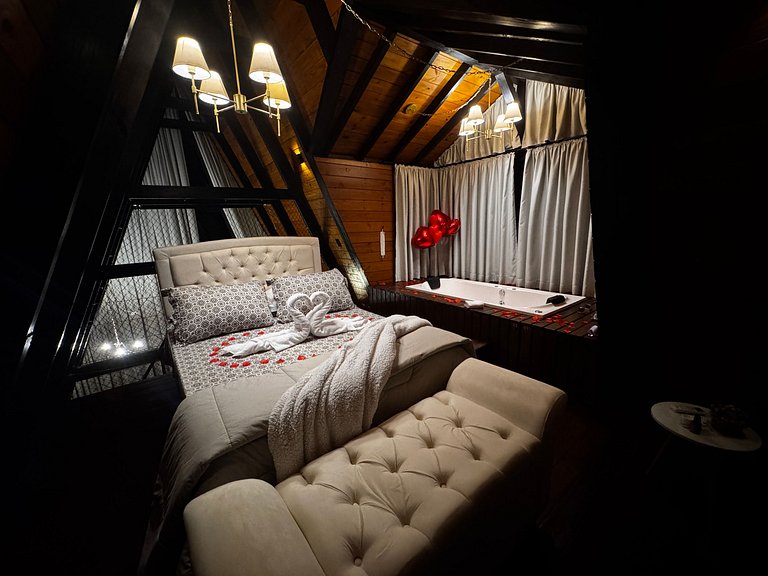 Chalé Bonna | Hidro, Vista & Pet Friendly