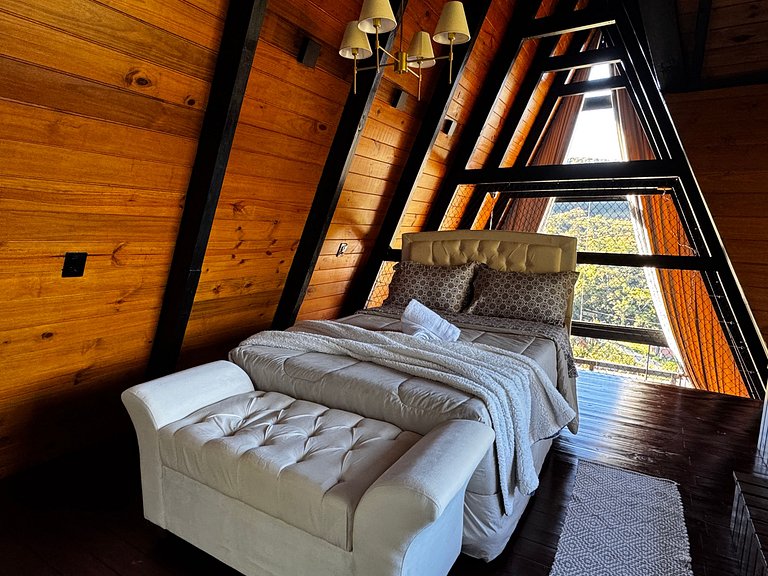 Chalé Bonna | Hidro, Vista & Pet Friendly