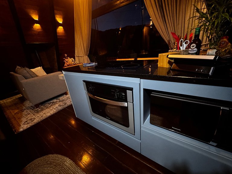 Chalé p/4 • Vista Incrível • Gde Floripa