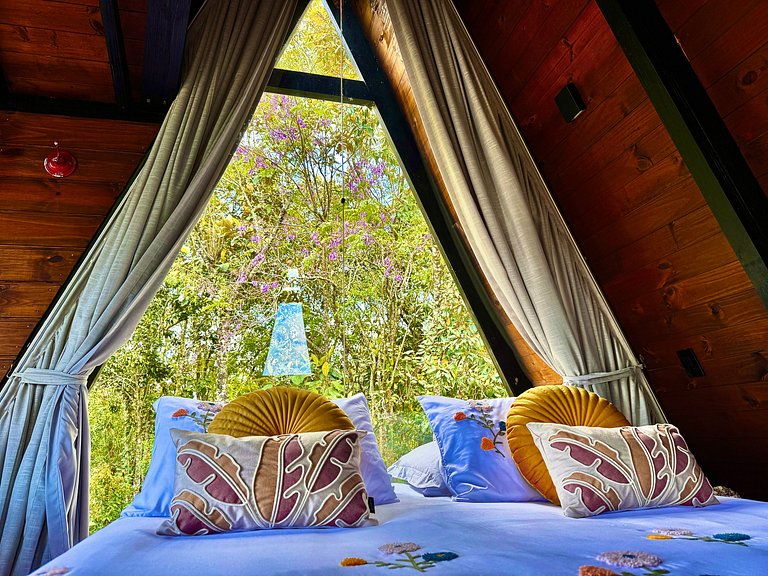 Chalé na Natureza | Hidro | Lareira | Wi-Fi