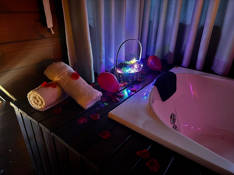 Refúgio romântico | Hidro | Lareira