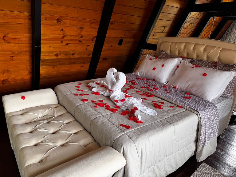 Refúgio romântico | Hidro | Lareira