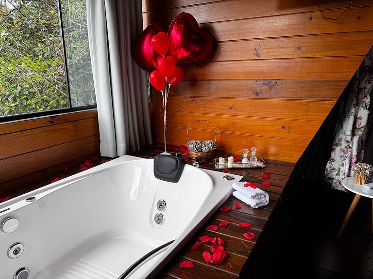 Refúgio romântico | Hidro | Lareira