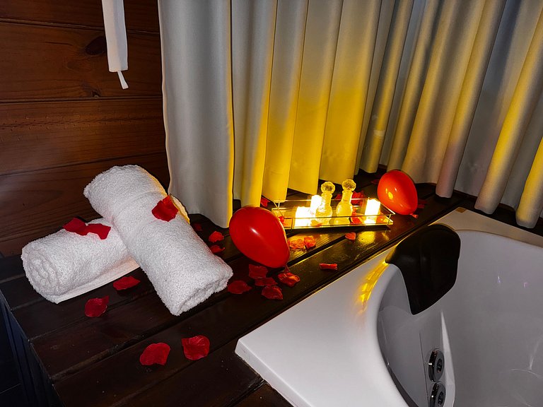 Refúgio romântico | Hidro | Lareira