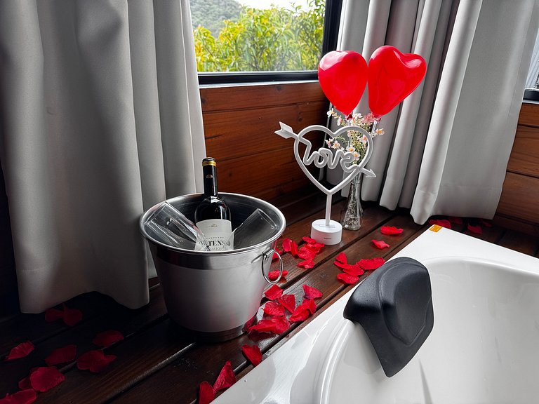 Refúgio romântico | Hidro | Lareira