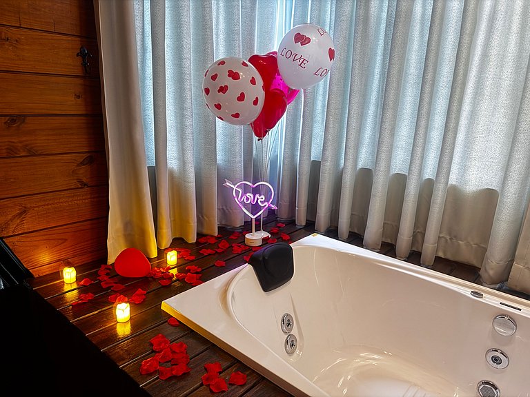 Refúgio romântico | Hidro | Lareira