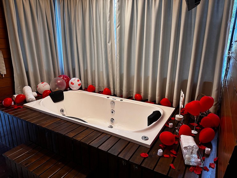 Refúgio romântico | Hidro | Lareira