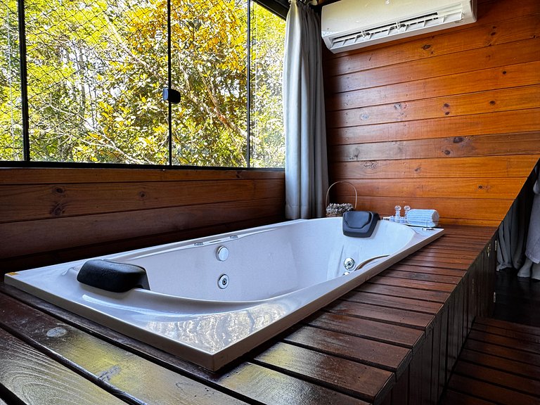 Refúgio romântico | Hidro | Lareira