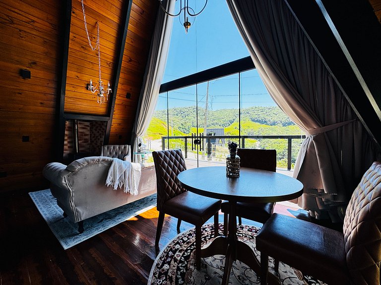 Refúgio romântico | Hidro | Lareira