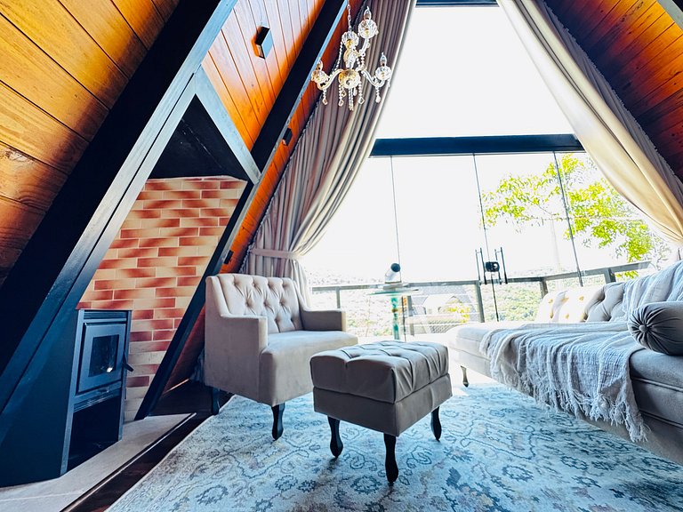 Refúgio romântico | Hidro | Lareira