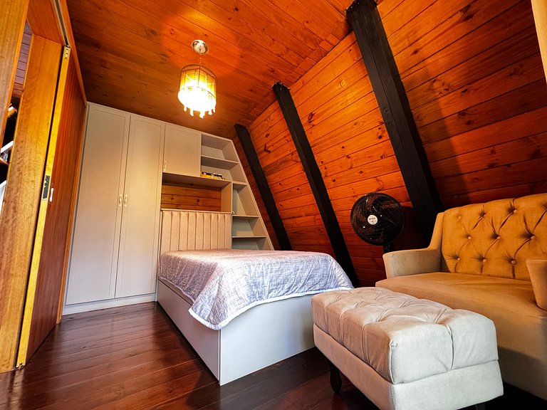 Refúgio romântico | Hidro | Lareira