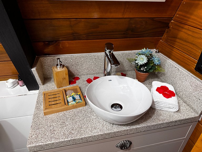 Refúgio romântico | Hidro | Lareira