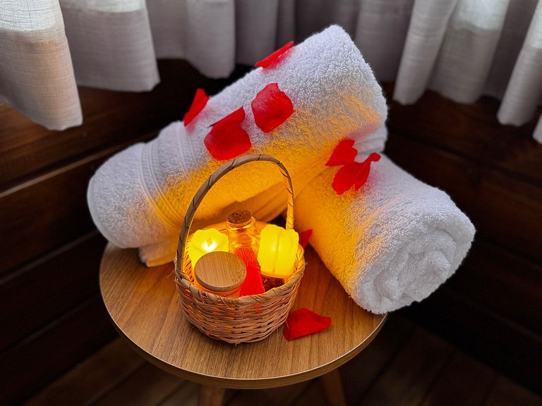 Chalé na Natureza | Hidro | Lareira | Wi-Fi