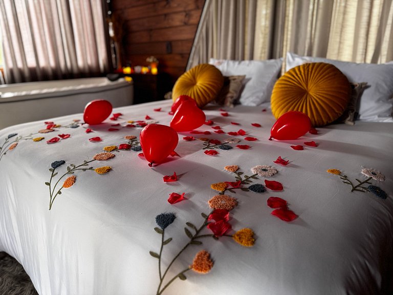 Chalé na Natureza | Hidro | Lareira | Wi-Fi