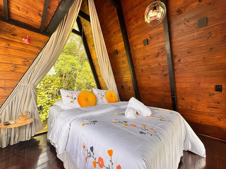 Chalé na Natureza | Hidro | Lareira | Wi-Fi