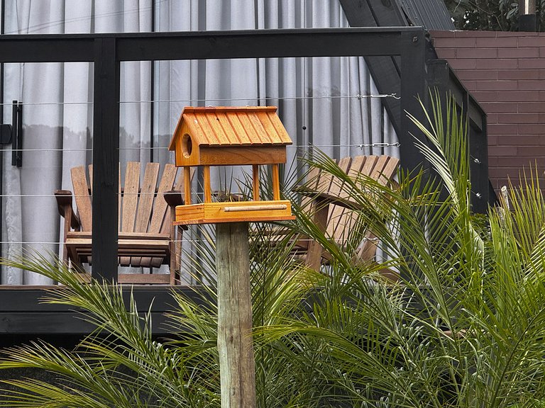 Chalé na Natureza | Hidro | Lareira | Wi-Fi