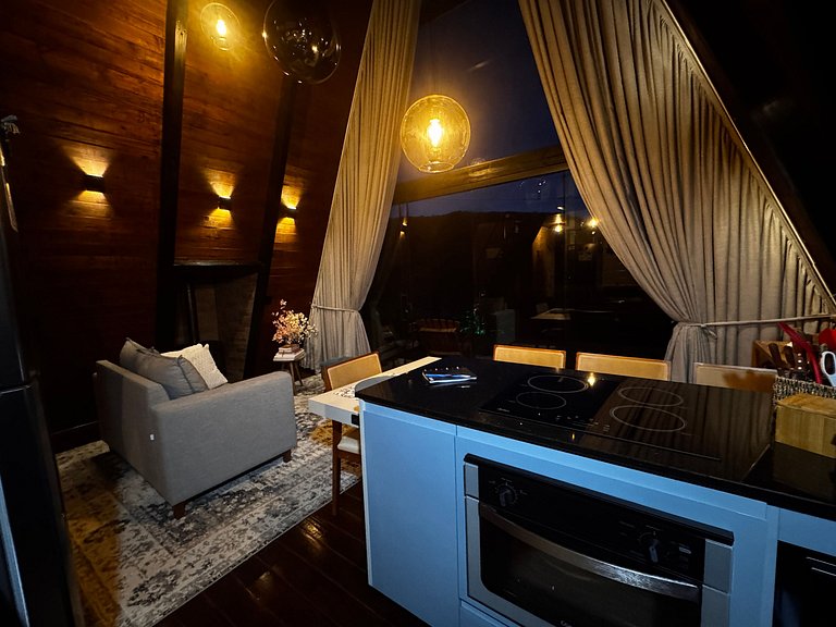 Chalé na Natureza | Hidro | Lareira | Wi-Fi