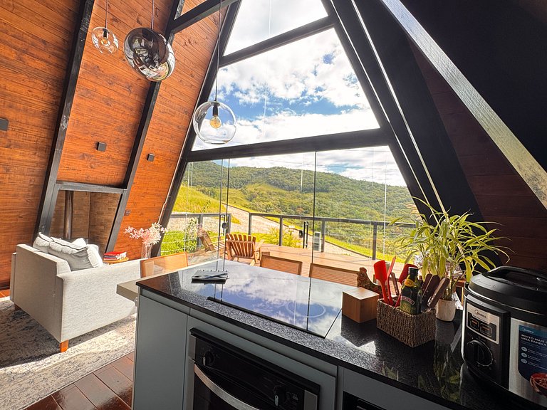 Chalé na Natureza | Hidro | Lareira | Wi-Fi