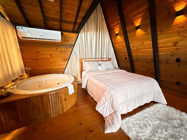 Chalé | Hidro | Churrasqueira | Gde Florianópolis