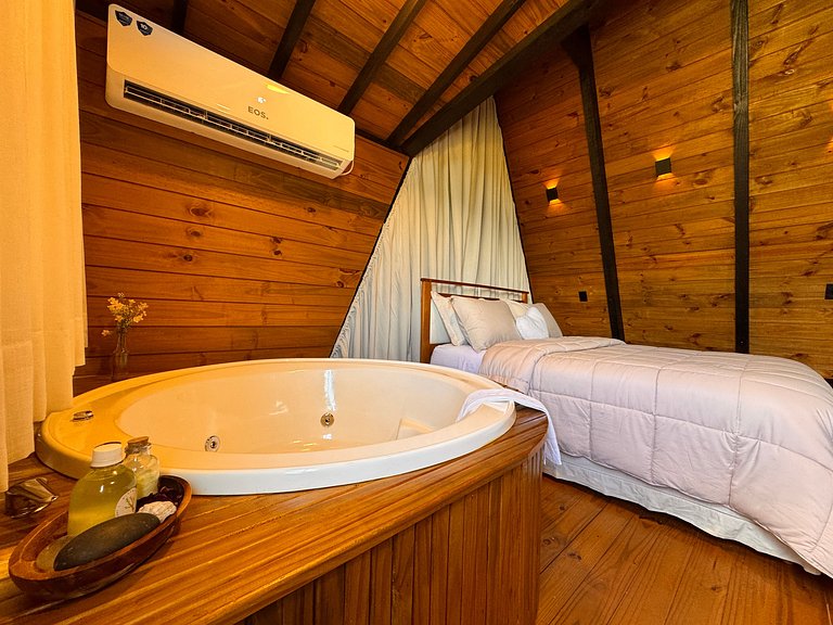 Chalé | Hidro | Churrasqueira | Gde Florianópolis