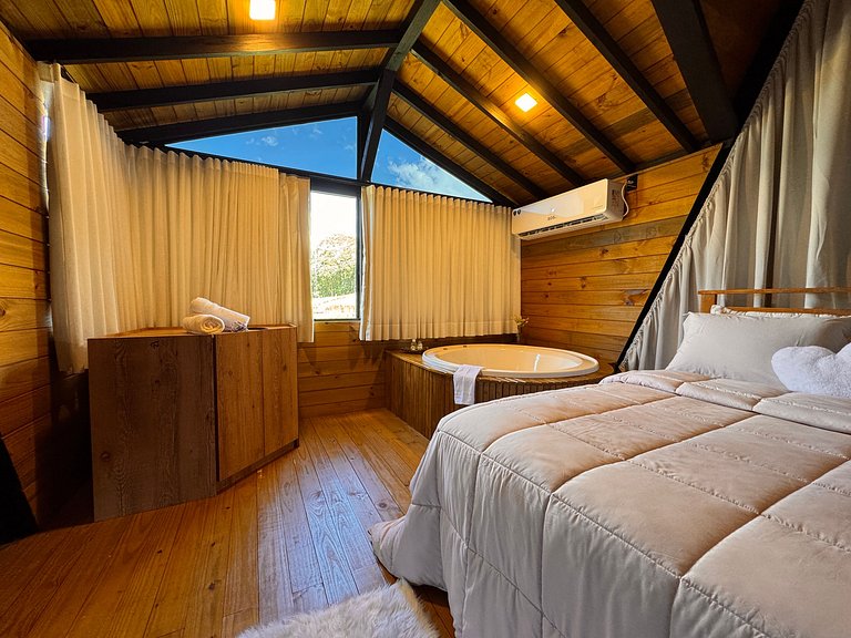 Chalé | Hidro | Churrasqueira | Gde Florianópolis