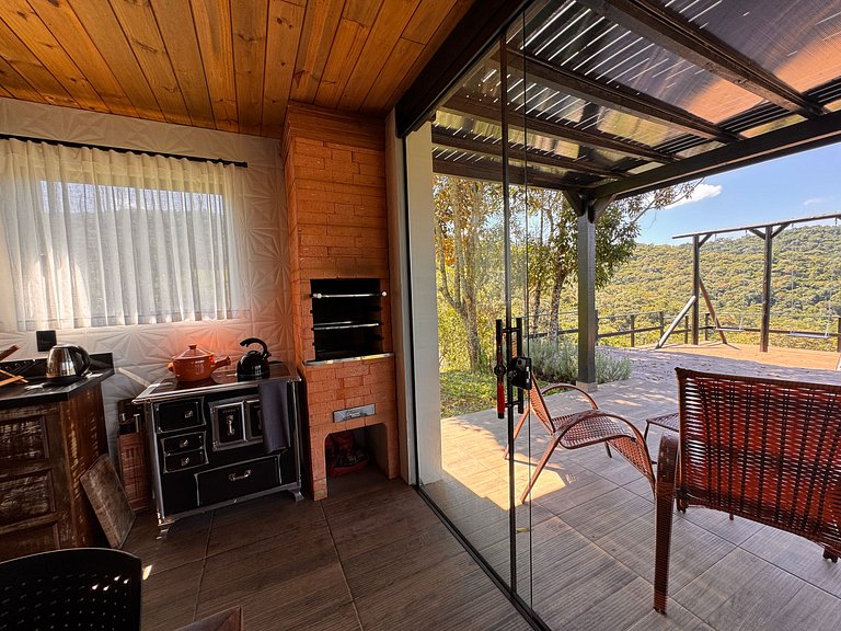 Chalé | Hidro | Churrasqueira | Gde Florianópolis